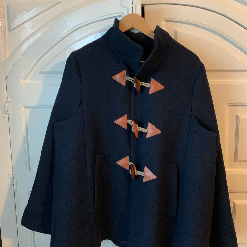 Jcrew Cap Pea Coat toggle